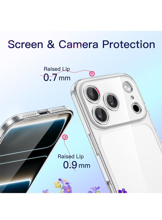 Slim Case for iPhone 17 Pro Max 6.9-Inch with Camera Lens Full Protection, Ultra-Thin Lightweight Clear Minimalist Protective Phone Cover (Clear) - Image 4