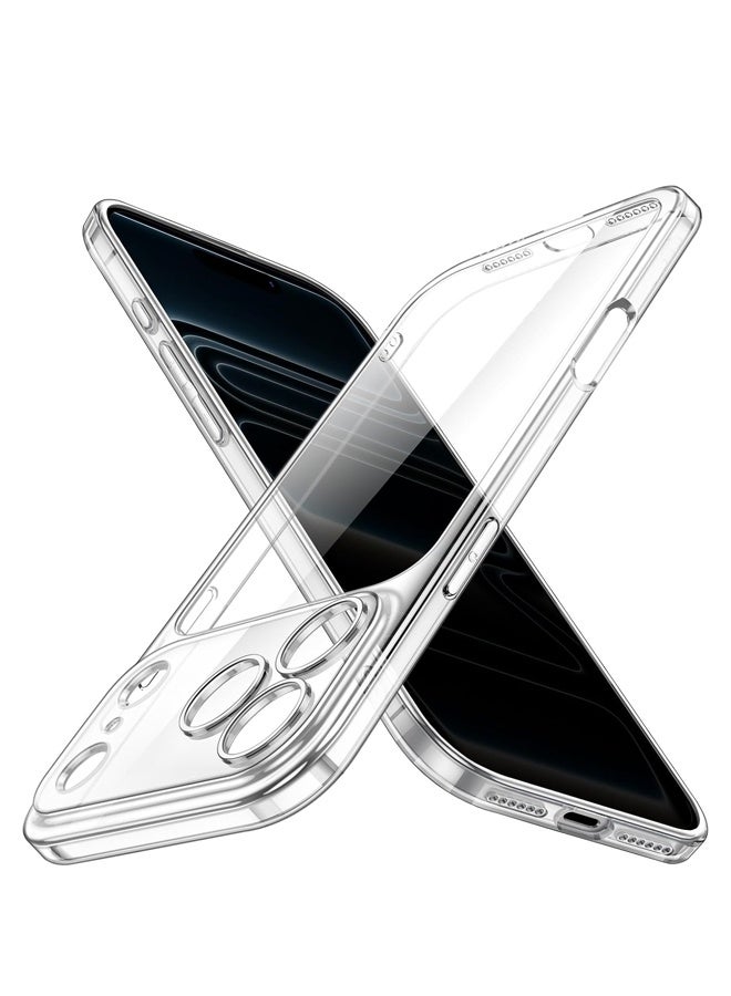 Slim Case for iPhone 17 Pro Max 6.9-Inch with Camera Lens Full Protection, Ultra-Thin Lightweight Clear Minimalist Protective Phone Cover (Clear) - Image 1