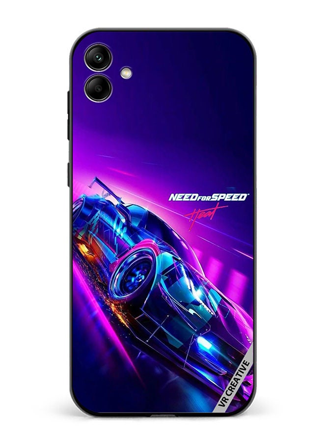 Protective Case Cover For Samsung Galaxy A04 Need For Speed Design Multicolour