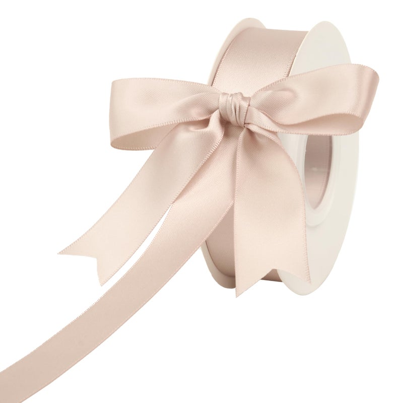 DINDOSAL Satin Ribbon  1 Inch Silk Ribbon for Christmas Tree Decorations Wedding Decor Gift Wrapping and Crafts  25 Yards