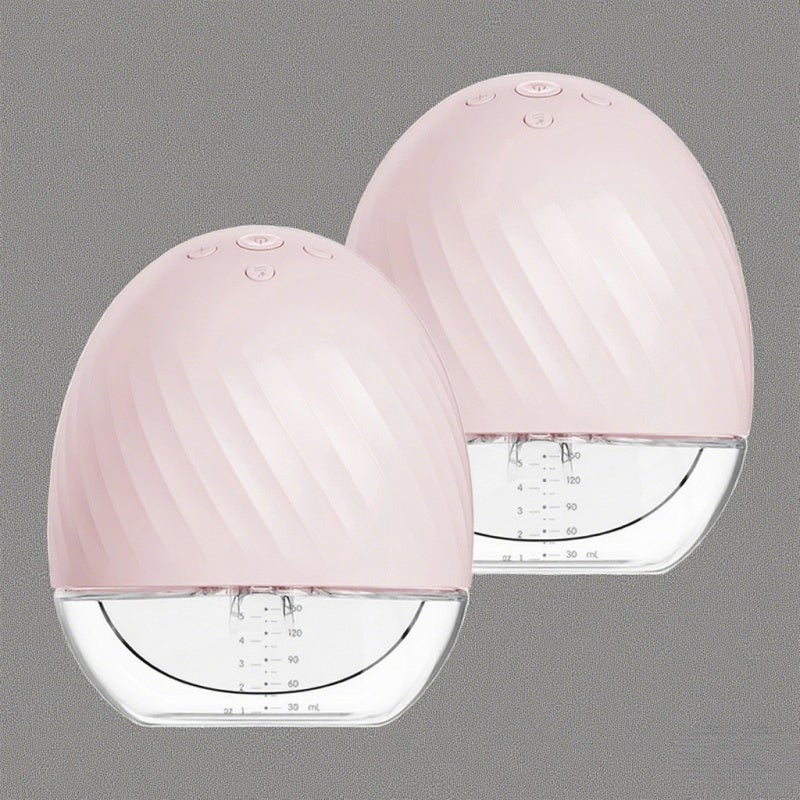 Horigen 2pcs Wearable Breast Pump Portable Hands Electric Breast Pump for Breastfeeding 2 Modes 5 Suction Level Low Noise with 17mm/21mm/25mm Silicone Flanges 150ml Milk Bottle for Home Travel - Image 1