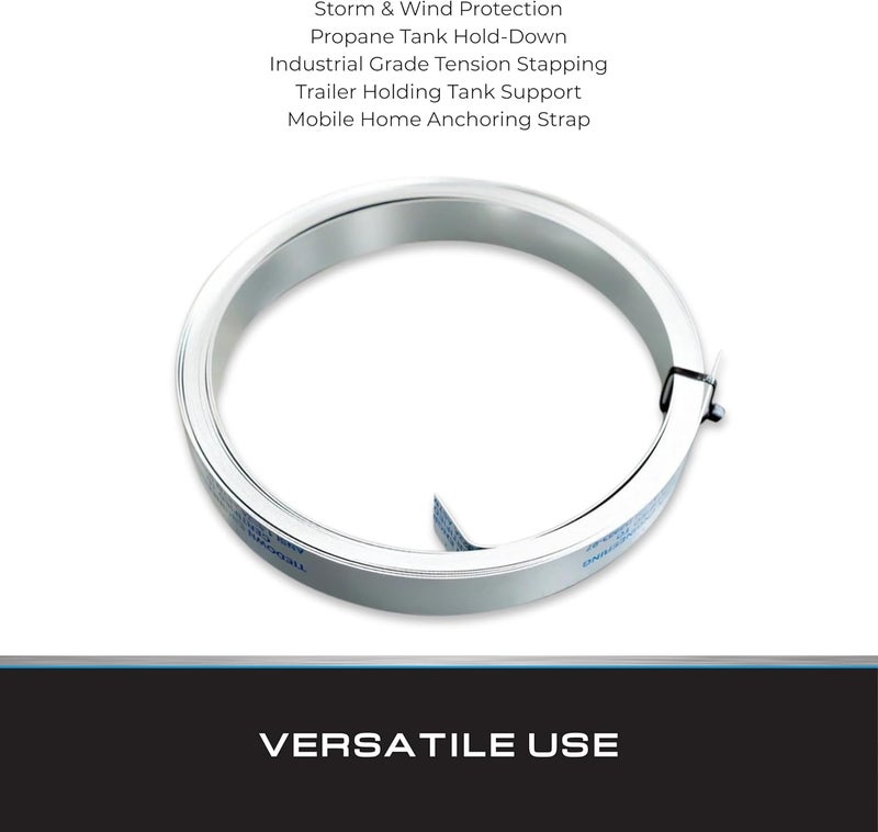 Tie Down Engineering Certified Galvanized Strapping - 37 Feet - Image 2