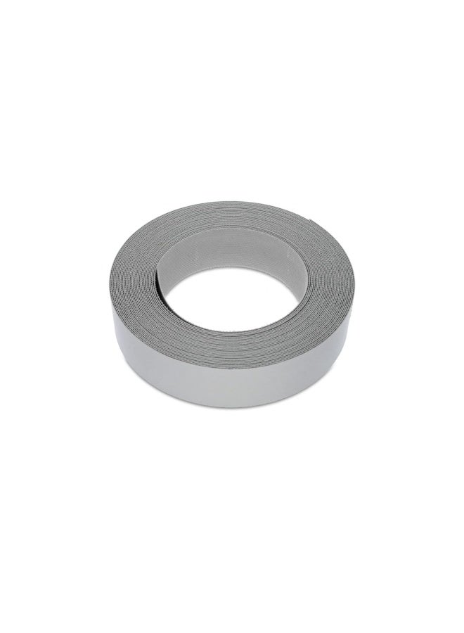 ROBUSTLINE Melamine Liping With Glue 3996 1 22Mm x 50 Meter Light Grey Easy Application Iron On Edging For Cabinet Repairs Furniture Restoration 