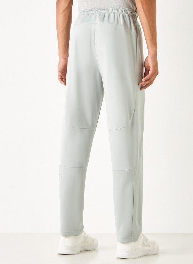 Kappa Panelled Track Pants with Drawstring Closure and Pockets - Image 3
