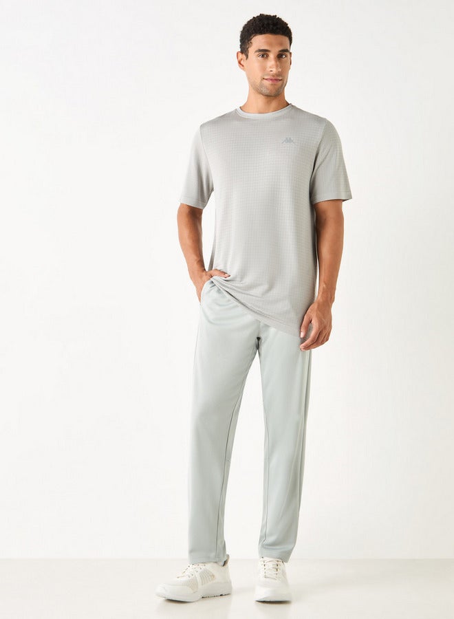 Kappa Panelled Track Pants with Drawstring Closure and Pockets - Image 2