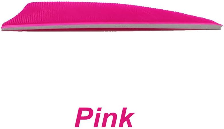 Letszhu Archery Arrows Feather Fletching 4 Inch Real Turkey Vanes for Hunting Target Shooting (25 Pack) - Image 3