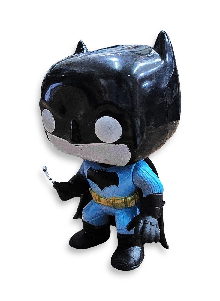 مجسم شخصية بات مان المتحركة من فانكو للأطفال والرضع، ألعاب للأولاد والبنات، مقاس 2.5 × 2.5 × 3.75 بوصة - Image 2