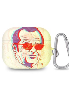 StylePods Case for Airpods 3rd Gen Case With Anti-Lost Keychain - Shining Glasses
