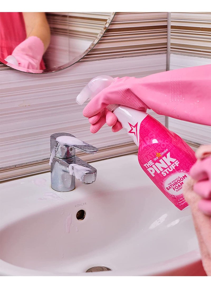 ذا بينك ستاف منظف رغوي المعجزة للحمام ميراكل بخاخ 750 مل (رغوة الحمام) - Image 3