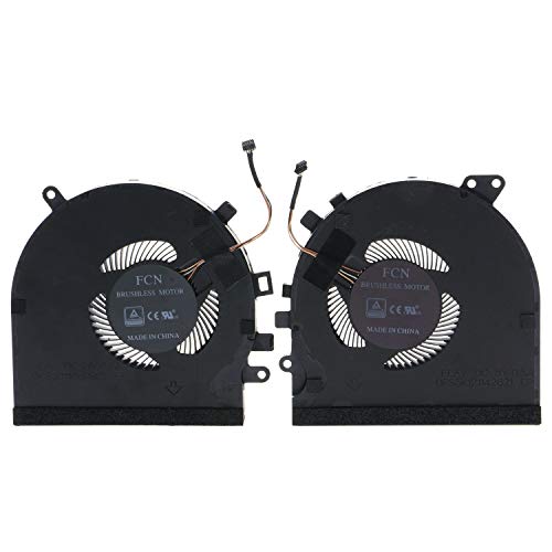 TRADOCK CPU & GPU Cooling Fan for Razer Blade 15 RZ09-0270 RZ09-02705E75 RZ09-02705E76 RZ09-0300 RZ09-03009E97 RZ09-03006E92 RZ09-03009E76 RZ09-03009E21 RZ09-0328 RZ09-03287E72 RZ09-03287E22 RZ09-03289E21 - Image 1