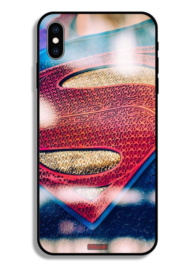 Tolwak - Apple iPhone XS Max Protective Case Superman Logo - Image 1