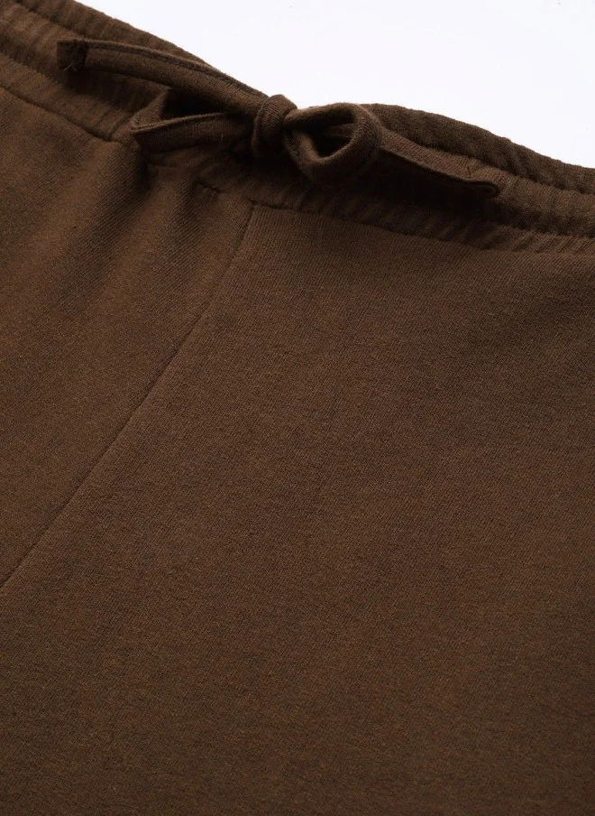 ساسافراس Brown Track Pants for Women