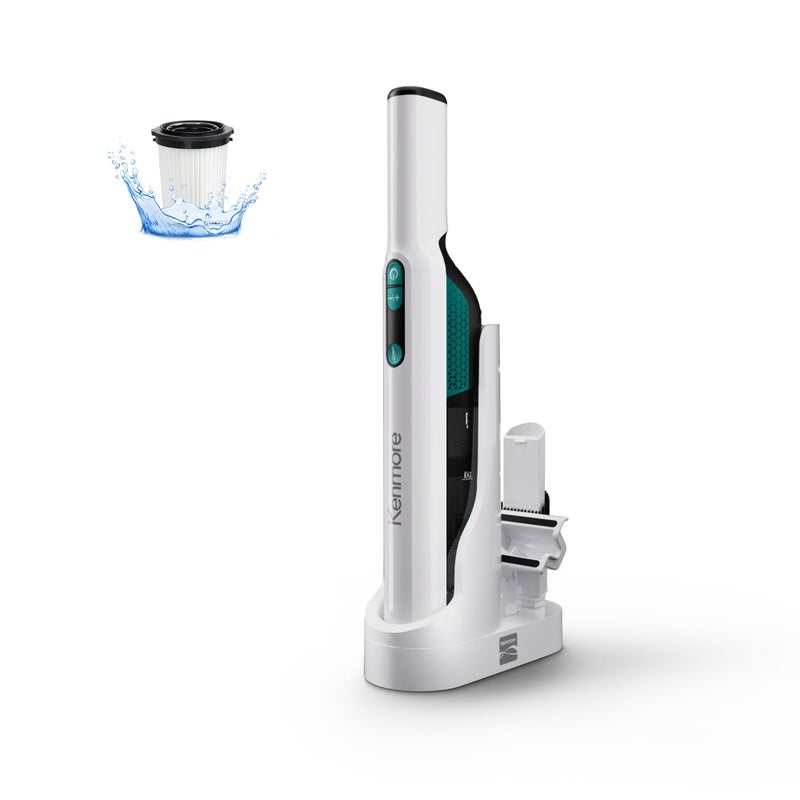Kenmore HV3005 11.1V Brushless Cordless Handheld Vacuum Cleaner Lightweight Versatile and Portable Hand Vac Powerful Suction with 2-Speed Power Control for Pet Hair, One-Touch Empty for Car & Home - Image 1