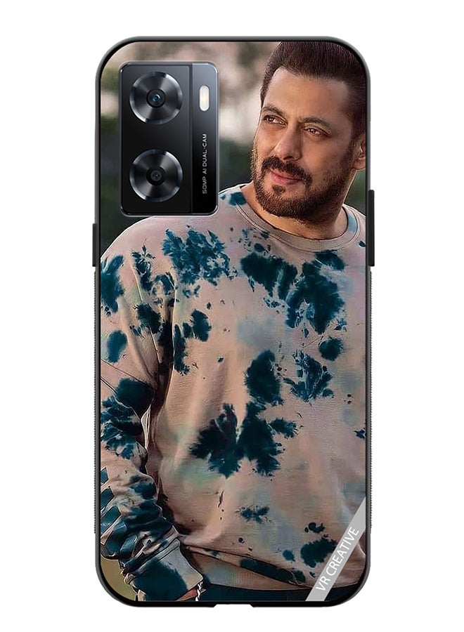 VR CREATIVE Protective Case Cover For Oppo A57/A77s Bollywood Actor Salman Khan Design Multicolour - Image 1