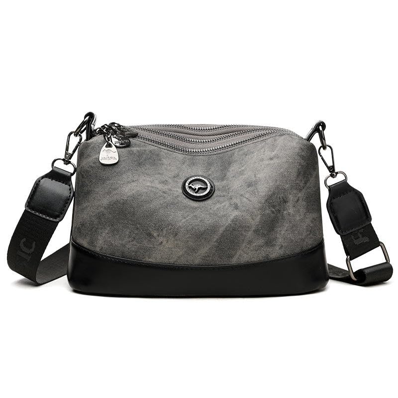 ketmart Crossbody Bag for Women Trendy Woven Purse PU Leather Shoulder Handbags with Strap for travel and office,out door us (Color_Grey) - Image 1