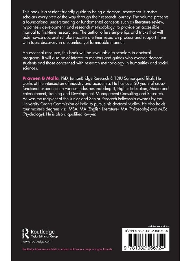 The Doctoral Researcher's Toolkit: A Guide to Effective Research - Image 2