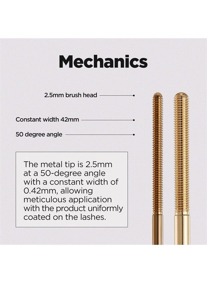 DERMALOGY by NEOGENLAB NEOGEN DERMALOGY Innovative Sensational Hygienic Washable Extra Slim Metal Mascara (Slim, Black)  - Image 2
