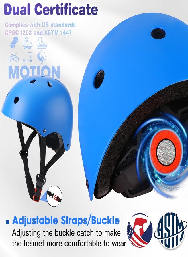 ArgoHome Toddler Kids Bike Helmet Set with Knee Elbow Pads, Adjustable Cycling Helmet for Little Boy Girl Protective Gear - Image 3
