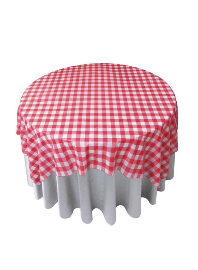 Disposable Tablecloth Round Table Plastic Dining Cloth Printed Dining Tablecloth Thickened Rectangular Household Commercial Dining Tablecloth Restaurant-Color:Maple Leaf Style-Specifications:2.0* 2.0m - Image 2