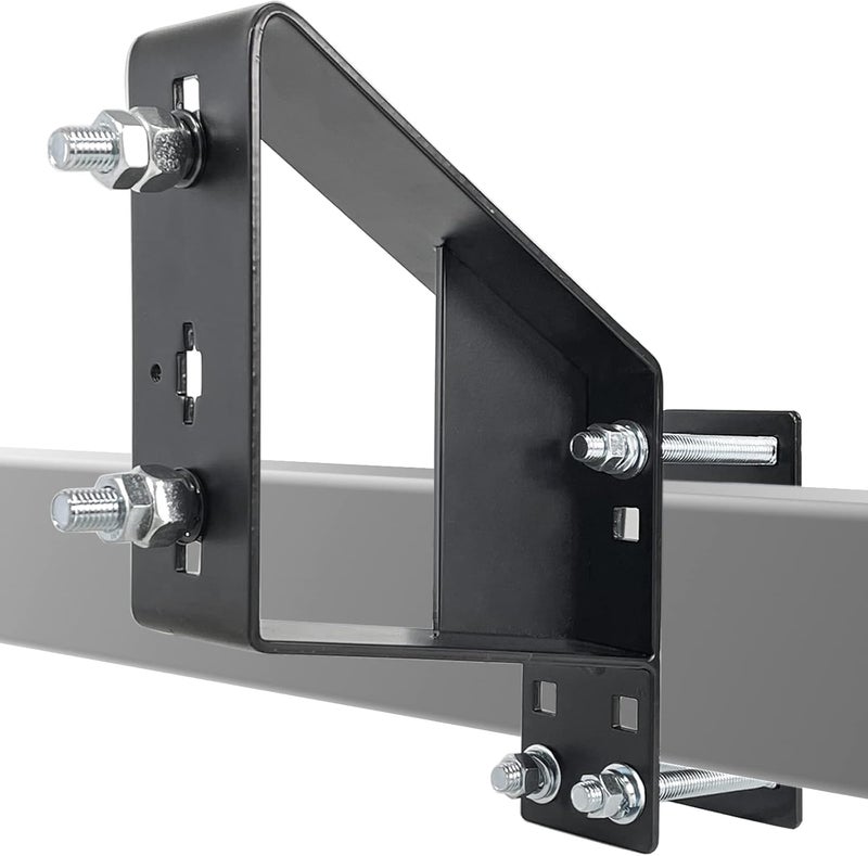Foozet Heavy-Duty Spare Tire Mount for Trailers - 120 LBS Capacity, Compatible with 4, 5 & 6 Lug Wheels - Image 1