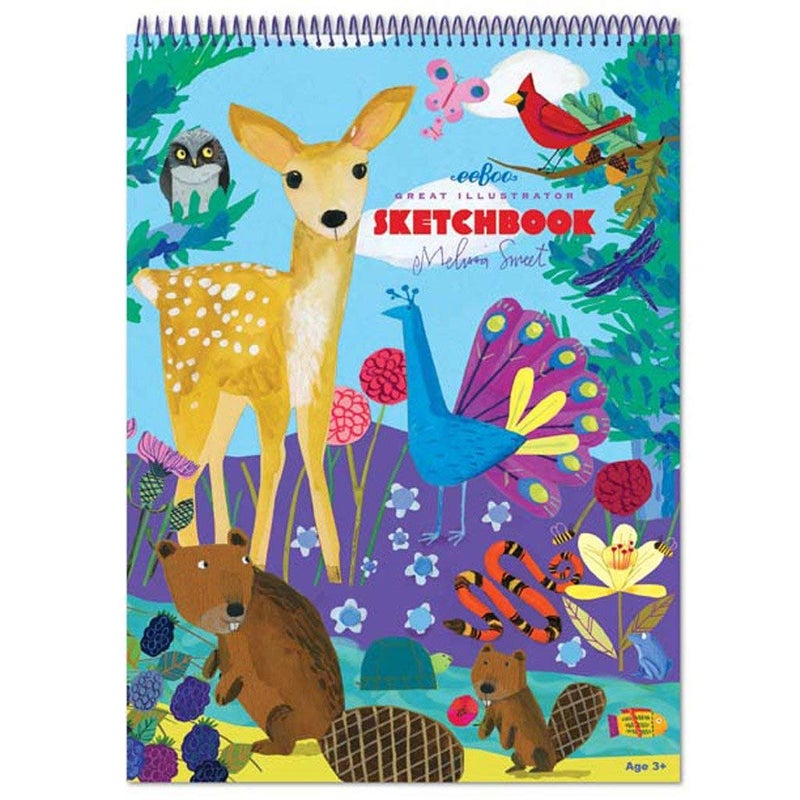 eeBoo: Drawing Notebook, Encourages and Teaches Children Imagination and Creativity, Perfect Sketchbook for Budding Young Artists, For Ages 3 and up - Image 5