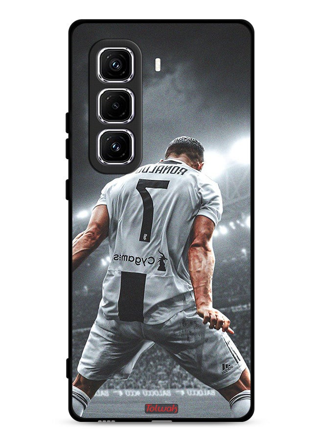 Tolwak Infinix Hot 50 Pro 4G Protective Case Cover Cristiano Ronaldo Celebration - Image 1