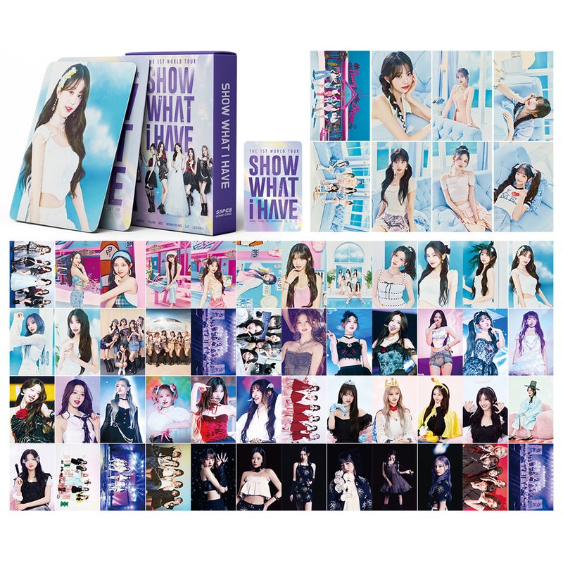 54/55 Card Integration Small Card G-Idle Album Card Kpop Korean Wave Homemade Po Lomo Card Sk - Image 1
