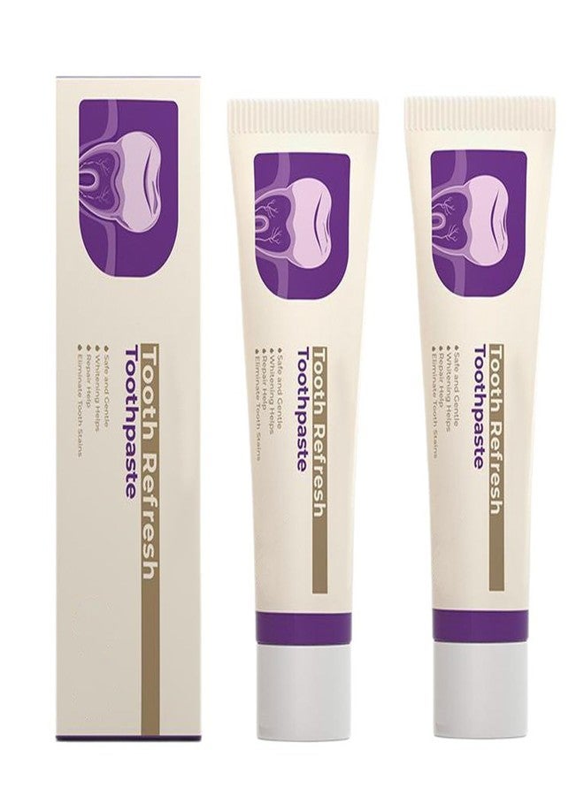wenfeng Tooth Refresh Toothpaste,Teeth Whitening & Stain Remover, 2 Pack - Image 1