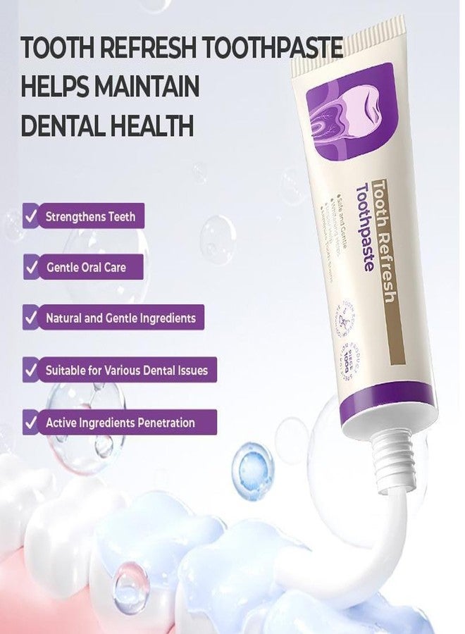 wenfeng Tooth Refresh Toothpaste,Teeth Whitening & Stain Remover, 2 Pack - Image 2