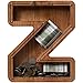 ladenk 12 Inch Extra Large Wooden Kids Letter Piggy Bank Piggy Bank for Boys Girls Initial Z Bank Alphabet Money Bank for Birthday - Image 2