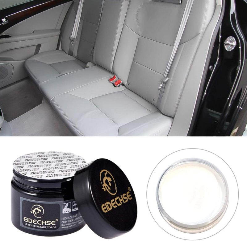 Leather Cream 4.9*4.9*4.3cm Black - Leather Restore for Auto Seats Home Sofas Leather Apparel Wallets - Image 5