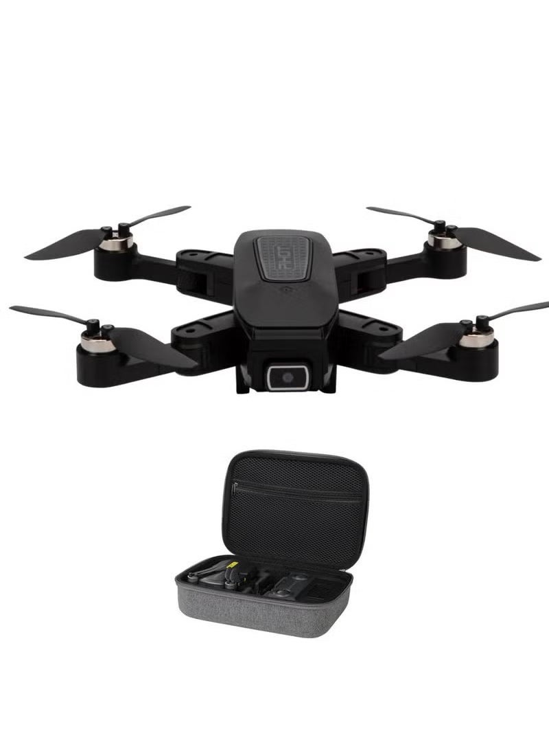TIGER - Pihot Portable GPS Drone With Remote Control Mini Drone Multifunctional P30 Drone Brushless Motor, Visual Poisoning, Smart Return, Follow Me, Fly Around & Route Planning RC Drone Black - Image 1