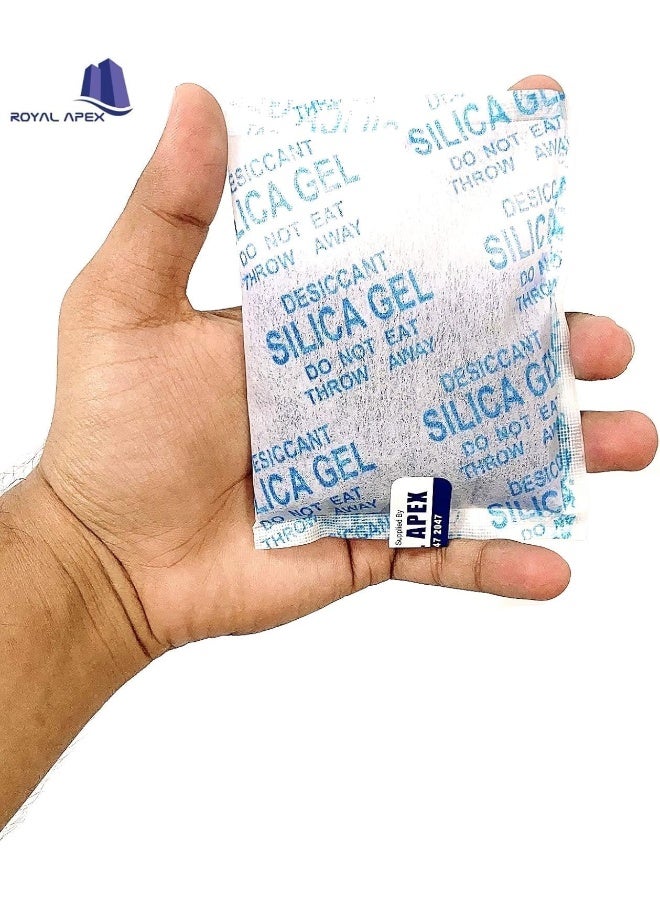 Royal Apex 50G Pkt Highly Moisture Absorbing Reusable Blue Pure Silica Gel  - Image 2