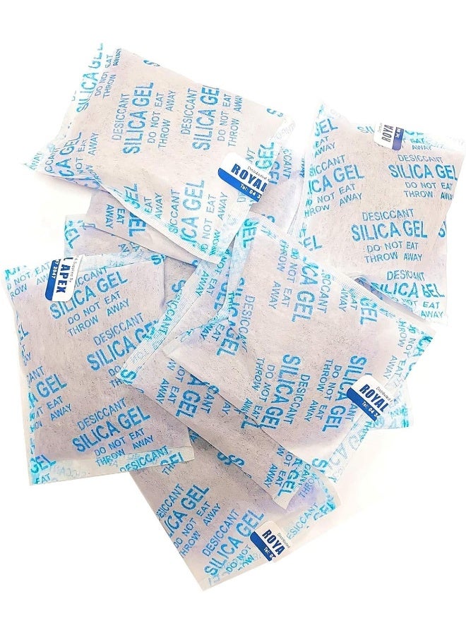 Royal Apex 50G Pkt Highly Moisture Absorbing Reusable Blue Pure Silica Gel  - Image 1