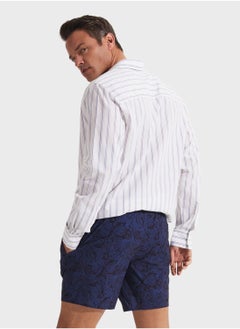 JUNE Patterned Swim Shorts  - Image 2