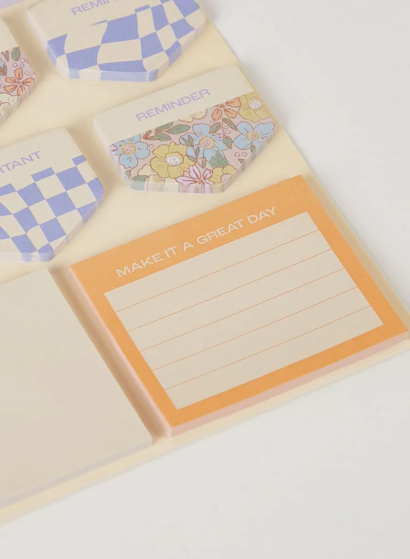 Typo A5 Shaped Sticky Note