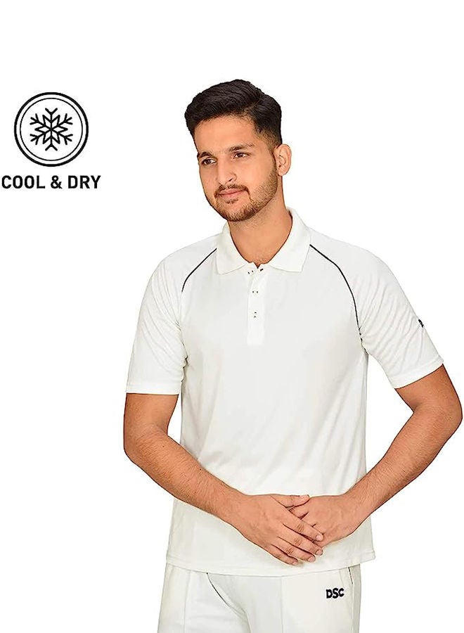 DSC Atmos | Polyester | Half Sleeve Cricket T-Shirt | Light Weight | Comfortable | Stylish - Image 4