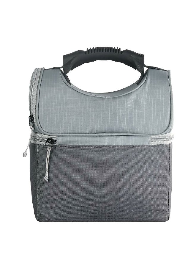 9-Can Capacity Gripper Lunch Bag Cooler Grey 9.37 x 6.25 x 8.5 cm - pzsku/Z48494627A412EACE6880Z/45/_/1702136519/9143f9ed-158c-41ed-9697-0fc05a51b531