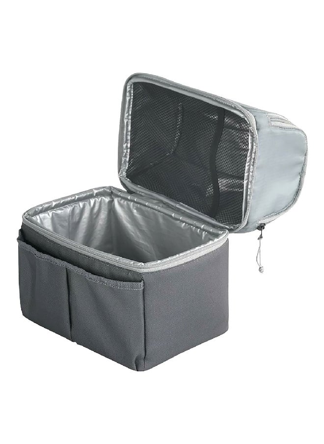 9-Can Capacity Gripper Lunch Bag Cooler Grey 9.37 x 6.25 x 8.5 cm - pzsku/Z48494627A412EACE6880Z/45/_/1702136521/35863694-3495-4287-b755-2d3e162489cc