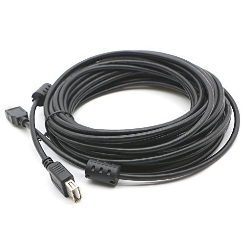 Pasow USB 2.0 Type A Male to Type A Female Extension Cable AM to AF Cord Black (30Feet/10M) - Image 4