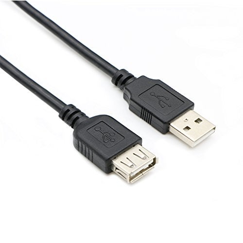 Pasow USB 2.0 Type A Male to Type A Female Extension Cable AM to AF Cord Black (30Feet/10M) - Image 5