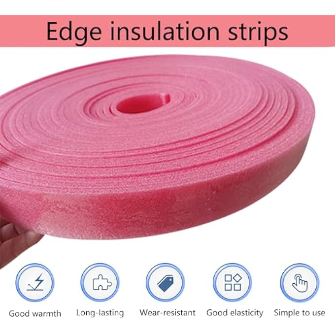 EDGE INSULATION STRIP EDGE INSULATION EDGE INSULATION UNDERFLOOR HEATING EXPANSION JOINT TAPE WITH FILM (5 CM) - Image 3