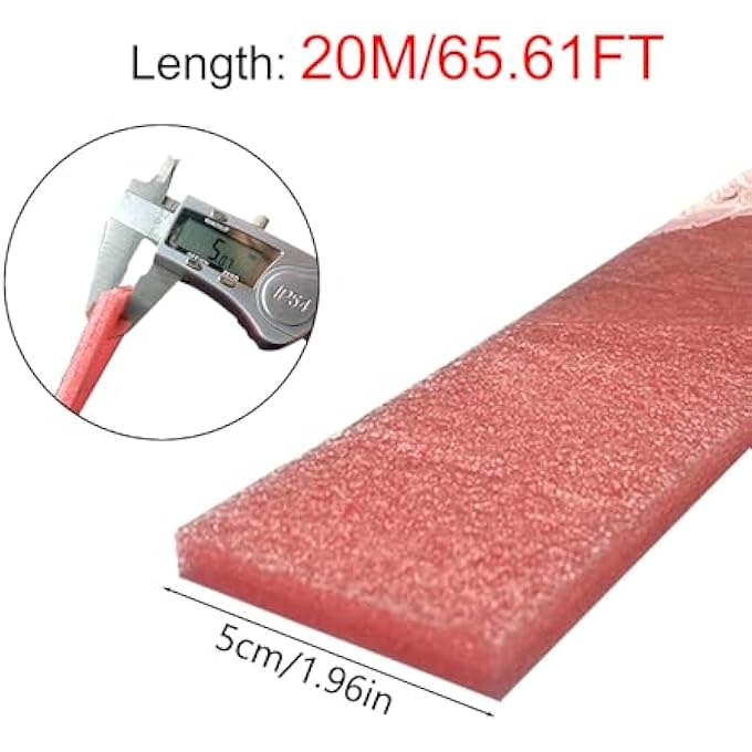 EDGE INSULATION STRIP EDGE INSULATION EDGE INSULATION UNDERFLOOR HEATING EXPANSION JOINT TAPE WITH FILM (5 CM) - Image 2