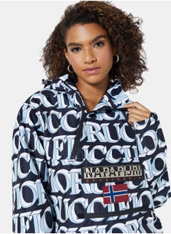 NAPAPIJRI x FIORUCCI Northfarer Fiorucci Printed Hoodie  - Image 3