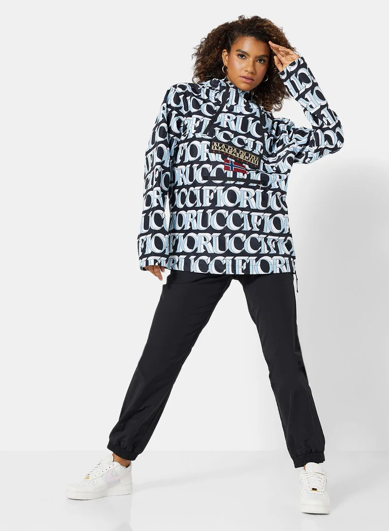 NAPAPIJRI x FIORUCCI Northfarer Fiorucci Printed Hoodie