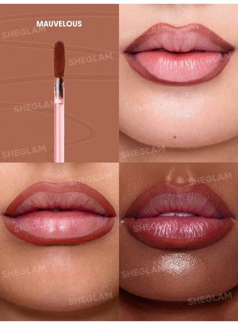 SHEGLAM Fall In Line Peel Off Lip Liner Stain - Mauvelous - Image 5