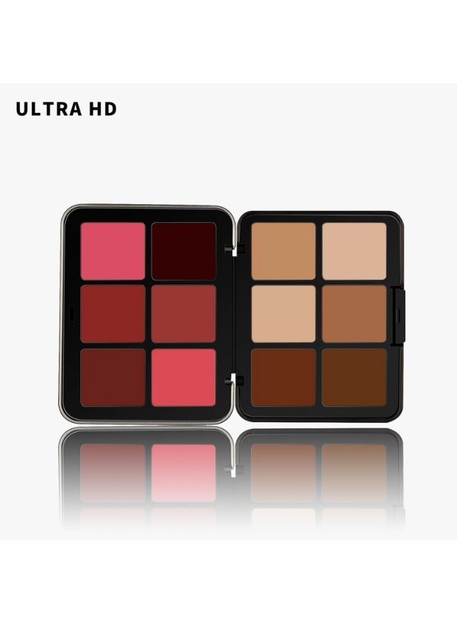 ميك كوين ميك اب باليت الوان الوجه الأساسي 12 لون - Image 1