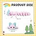 TiTiC 3D Printed Animals Articulated Flexible Fidget Toy8 Inches 3D Printed Fox Perfect Desk Pet for Animal Collectors Easter Basket Essentialsred Gold - Image 4