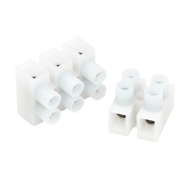Wire Clamp 30Pcs 10A Superior Insulation Reusable Terminal - Flame Retardant Screw Terminal Block for Lighting Appliances Distribution Systems DIY Professional Projects - Image 4