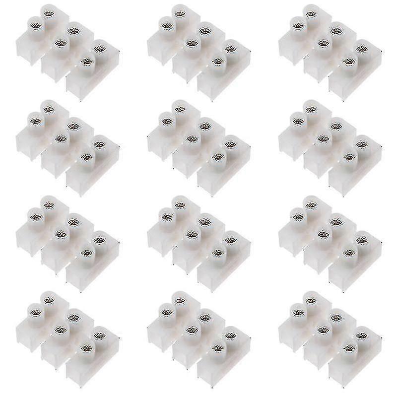 Wire Clamp 30Pcs 10A Superior Insulation Reusable Terminal - Flame Retardant Screw Terminal Block for Lighting Appliances Distribution Systems DIY Professional Projects - Image 5